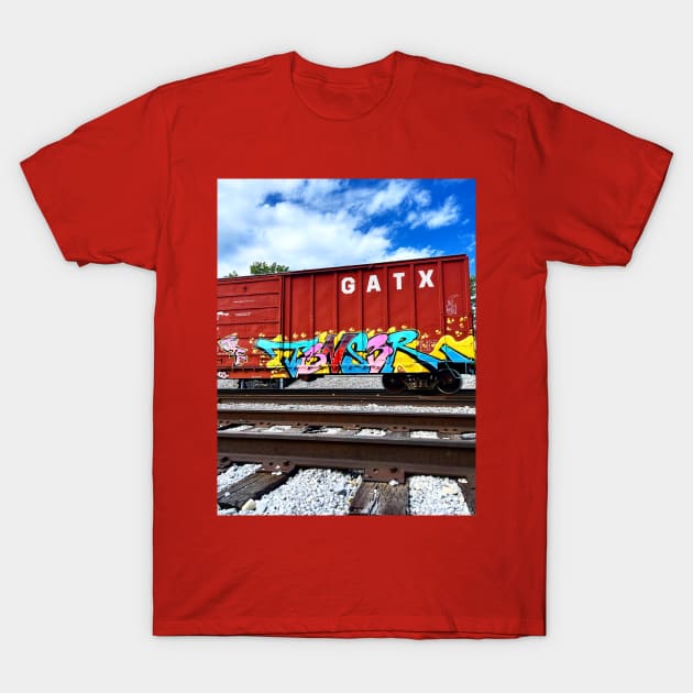 Tenser graffiti T-Shirt by Just4Funds